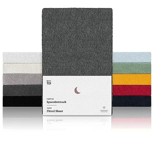 Blumtal® Frottee Spannbettlaken 100x200 cm von Blumtal