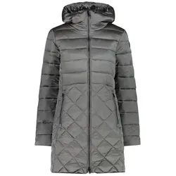 CMP Wintermantel CMP Damen Parka Woman Parka Fix Hood 31K3026 grau 42 EU