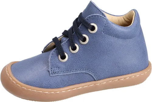 Däumling Kinder Lauflern-Schuhe Salli Schnürstiefel in Blau (Gr. 21) - Hochwertige Lauflernschuhe aus Leder mit schnürbarem Design. Ideal für die ersten Schritte, bieten sie optimalen Halt und Komfort.