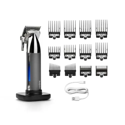 BaByliss E996E Trimmer Clipper - professioneller Haarscherer, präzise Schnitte für ein perfektes Styling