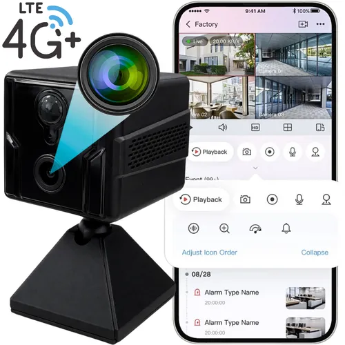 T9g6 4G LTE V380 Pro Mini-Kamera