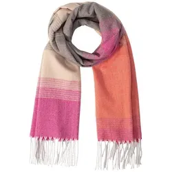 camel active Modeschal rosa - Stylischer Modeschal in Rosa, aus 70% Polyester und 30% Viskose, ideal für jedes Outfit und perfekt für den ganzjährigen Einsatz.