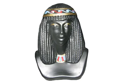 Xlmoebel Dekofigur Kunststoff-Statue Kleopatra im antiken Stil, detailgetreu gestaltet (Skulptur), Hergestellt in Europa