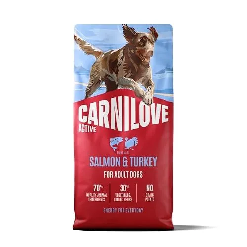 CARNILOVE Active Dog Lachs & Truthahn 12kg
