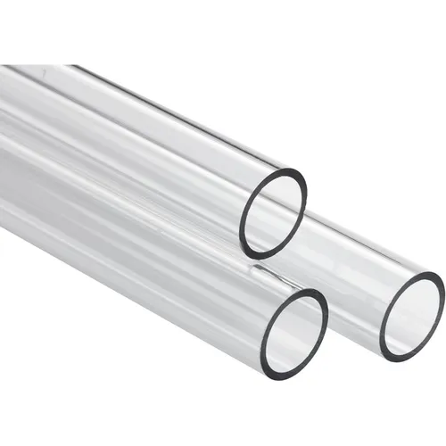 CORSAIR Hydro X Series XT Hardline 12mm Tubing - Transparentes 100 cm Schlauchrohr, ideal für individuelle Wasserkühlungssysteme