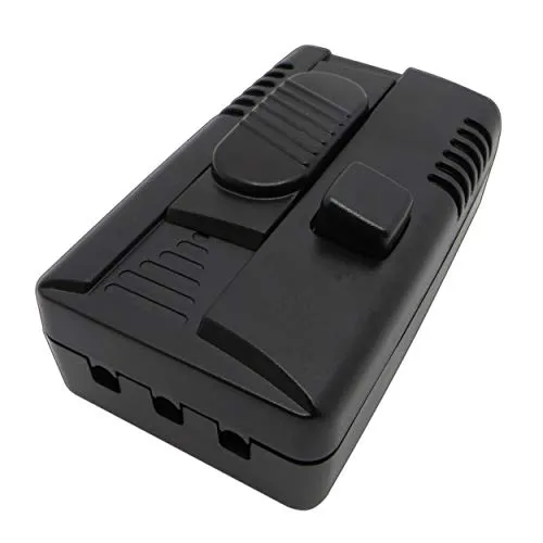 LED Fußdimmer schwarz 100W/300W - Stufenlos dimmbar für dimmbare LED Leuchtmittel - Dimmschalter für LED und Halogen, stufenlose Lichtsteuerung und einfache Installation für optimale Beleuchtung zu Hause.