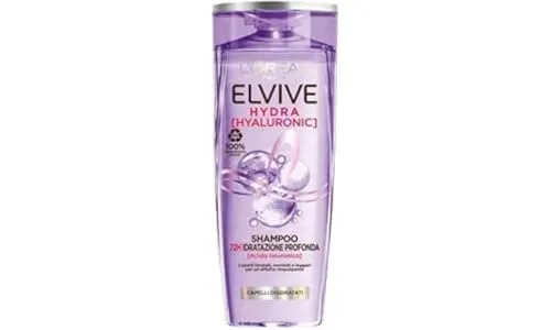 Produktbild Elvive Hydra Hyaluronic Shampoo 72h Tiefenfeuchtigkeit für dehydriertes Haar, 250 ml