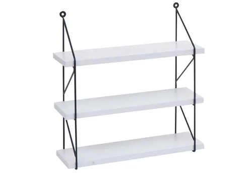 PROREGAL® Wandregal Wandregal mit 3 Regalböden, 40 oder 60 cm breit, Farbe, Industrial, drei Ablageflächen, einfache Wandmontage und einfach schick