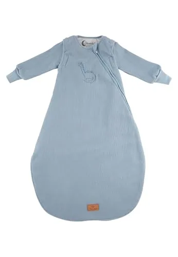 Sterntaler Schlafsack mit Armen Dino Rexi blau, 80 cm