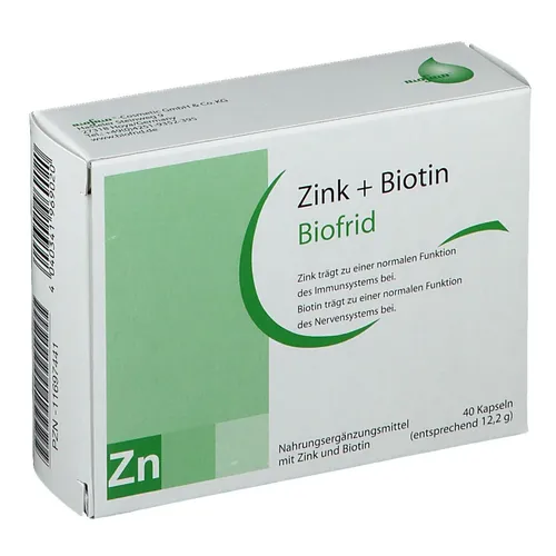 Zink + Biotin Biofrid