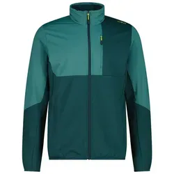 CMP Herren Jacke (Größe L, türkis) - Funktionsjacke für Herren, leicht und strapazierfähig, perfekt für sportliche Aktivitäten und Outdoor-Abenteuer mit fester Kapuze.