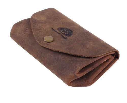 Geldbörse Greenburry Vintage MiniBörse I 10x7x2 5 cm fÃ¼r Alltag und BÃ¼ro Deko