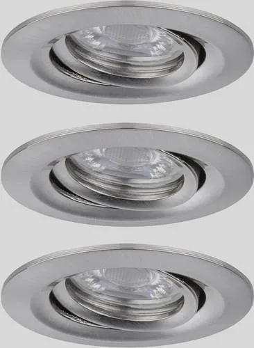 Paulmann 92973 LED Einbauleuchte Nova mini Plus EasyDim - schwenkbar, stufenlos dimmbar über Wandschalter, ideal für Wintergärten und Spotbeleuchtung