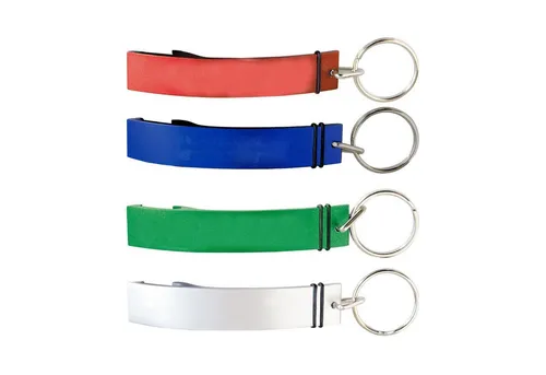 Best Offer Schlüsselanhänger 4x Schlüsselanhänger / mit Flaschenöffner / 4 Farben