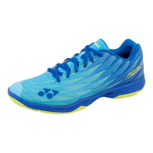Yonex Badmintonschuhe Aerus Z2 Herren – Leicht & Komfortabel in Cyanblau - Der Aerus Z2 von YONEX bietet durch sein leichtes Design und die POWER CUSHION-Technologie optimalen Komfort für dynamische Bewegungen auf dem Platz. Ideal für ambitionierte Spieler!