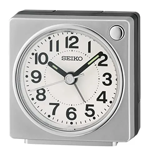 Wecker Grau von Seiko Clocks