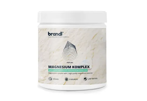 Brandl Nutrition Magnesium Komplex Kapseln – 405 mg Magnesium pro Portion