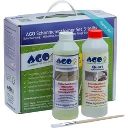 AGO Schimmelentferner-Set 3-tlg. für effektive Schimmelbekämpfung