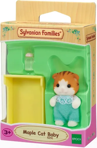 Sylvanian Figur Bebe Gatto Acerato Maple Cat Baby Familien Epoch 5291
