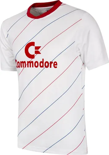 COPA Football Retro Fußballtrikot Herren - FC Bayern München 1985/86 - Weiß - Größe XXL - Legendäres Retro-Trikot des FC Bayern München aus der Saison 1985/86. Ideal für Fans und Sammler, mit hochwertigem Material für optimalen Tragekomfort.