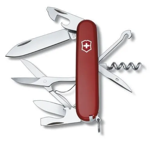 VICTORINOX Climber Schweizer Taschenmesser rot - vielseitig einsetzbares Multitool, ideal für Outdoor-Abenteuer und den Alltag