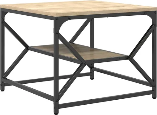 vidaXL Couchtisch Sonoma Eiche mit Ablage von vidaXL