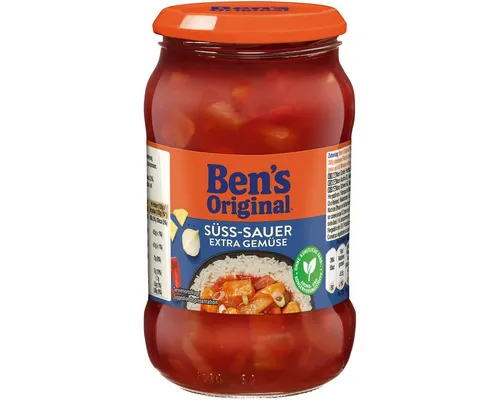 Ben's Original Süß Sauer Sauce mit extra Gemüse 400g