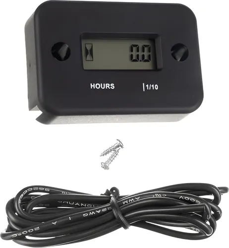 XTROBB Strommessgerät Motor Betriebsstundenzähler mit 2