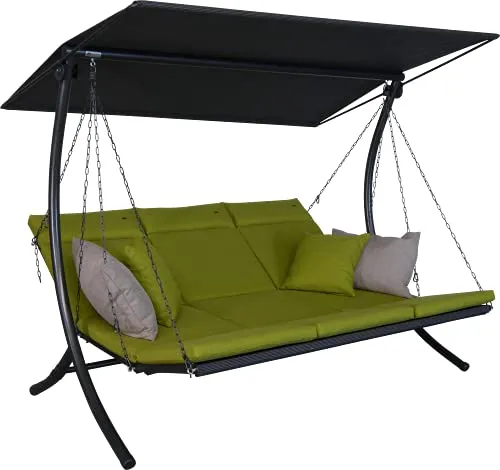 Hollywoodschaukel Swing 3-Sitzer Smart lime von Angerer