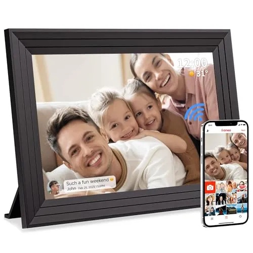 Digitaler Bilderrahmen WLAN Frameo 10,1 Zoll