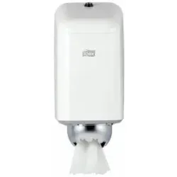 Tork Spender für Innenabrollung Mini M1 200040, weiß in weiß von Tork