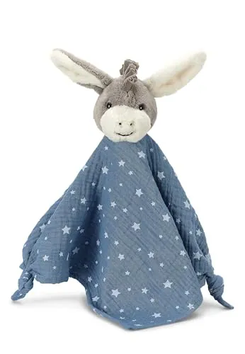 Sterntaler Schmusetuch Esel Emmi, Blau, 1 Stück (1er Pack)