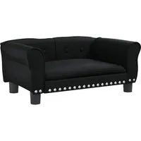 vidaXL Hundebett Hundesofa – Bequem und stilvoll - Hundebetten mit dickem Schaumstoff für höchsten Komfort. Robuster Rahmen aus Kiefernholz und wasserdichter Bezug für einfache Reinigung.