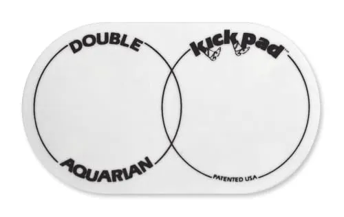 Aquarian DKP2 Double Kick Pad - White