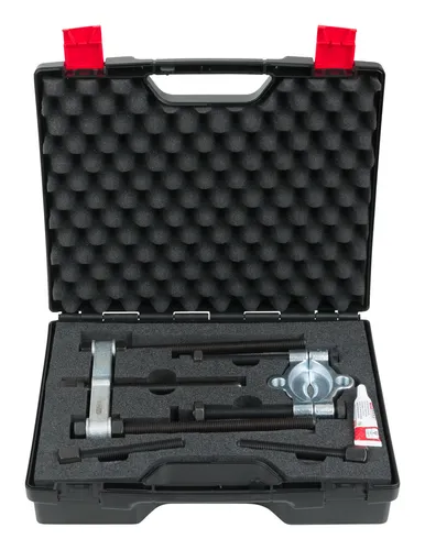 KS Tools 6050001 Trennmesser-Satz - Trenn- und Abziehvorrichtung, ideal für dicht aufsitzende und dünnwandige Lager, mit extrem robuster Spindel und stabilem Kunststoffkoffer für einfache Handhabung.