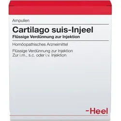 Cartilago Suis Inj Org 10 ST - Homöopathisches Arzneimittel zur Injektion, unterstützt die Selbstheilung und ist gut verträglich ohne bekannte Nebenwirkungen.