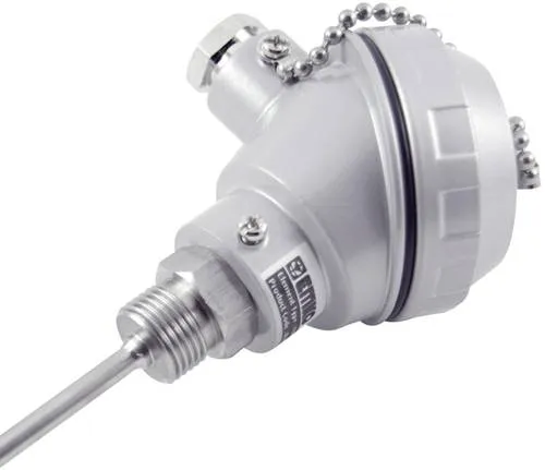 Emko Thermoelement Tckr-m06-l100.1.j - Fühler Typ J für Temperaturen von -40 bis 500 °C - Robustes Thermoelement Typ J mit Edelstahl-Schutzrohr und Anschlusskopf für präzise Temperaturmessung in anspruchsvollen Umgebungen.