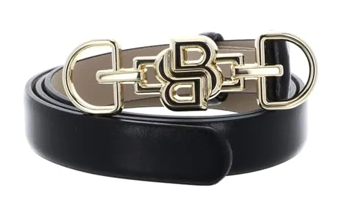 Boss B-Icon Gürtel Leder 95 cm schwarz von BOSS