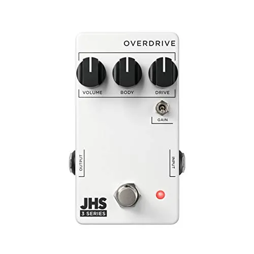 JHS Pedals 3 Series Overdrive - Gitarren-Effektgeräte - Bietet vielseitige Overdrive-Sounds, von transparent bis kräftig, mit einfacher Bedienung und hoher Reaktionsfähigkeit auf Ihr Spiel.