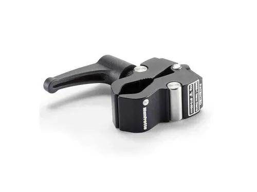 Manfrotto 386-1B Nano Clamp - Universalklammer für Rohre (13-35 mm), kompakt und leicht. Ideal für Fotografen, die eine tragbare Lösung suchen.