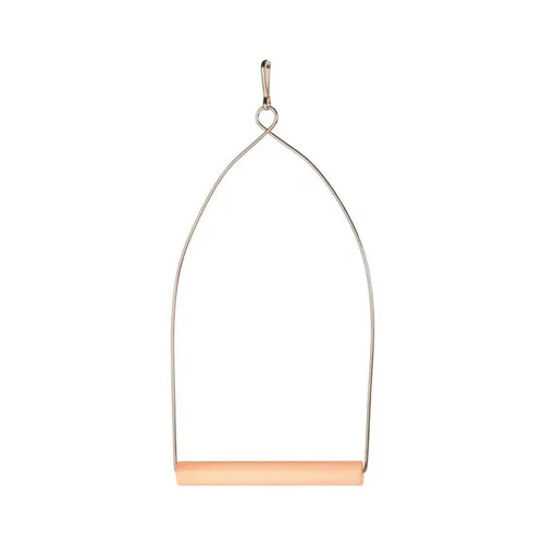 Trixie 5826 Bogenschaukel - Holz, 10-22 cm, ideal für alle Ziervogelarten und aus 100% Naturmaterialien gefertigt