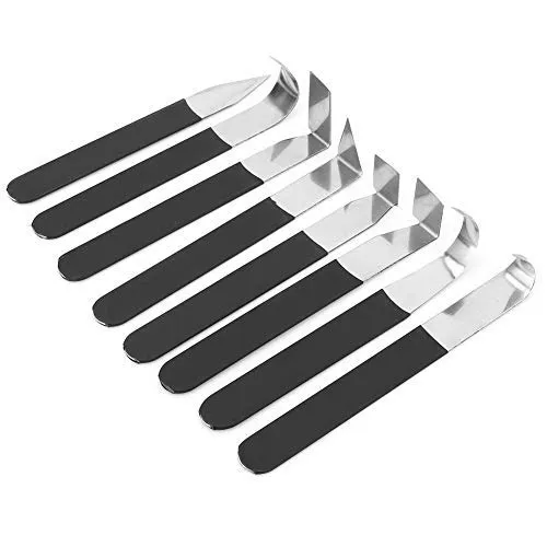 Pack Töpferwerkzeug Modellierwerkzeug Keramik Metall Kopf Skulptur Werkzeuge Shapers Keramik Schneidwerkzeuge Zubehör für Carving Lehm Skulptur Modellierung 8