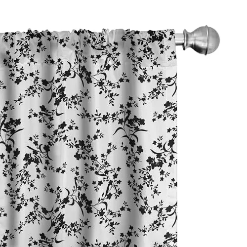 ABAKUHAUS Blumen Vorhänge, Barock-Blüte Weinlese von Abakuhaus