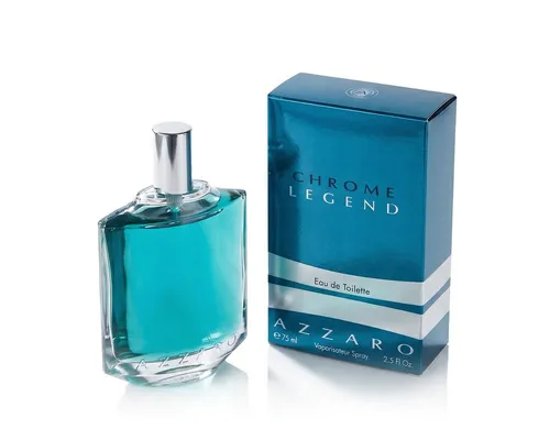 Azzaro Chrome Legend Eau de Toilette 75 ml - Herrenparfum mit frischem, aquatischem Duft, ideal für den täglichen Gebrauch und ein Gefühl von Freiheit.