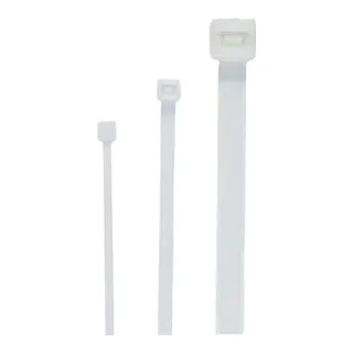 Cimco 181375 Kabelbinder 540 x 7,5 mm (100 Stück) - Hochwertige Kabelbinder aus PA 6.6, halogenfrei und selbstverlöschend. Ideal für sichere Kabelbündelung mit einer Haltekraft von 460 N und Temperaturbeständigkeit von -40°C bis 85°C.