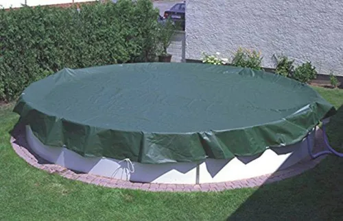 my POOL BWT Pool-Abdeckplane für Ovalpools in grün von my POOL BWT