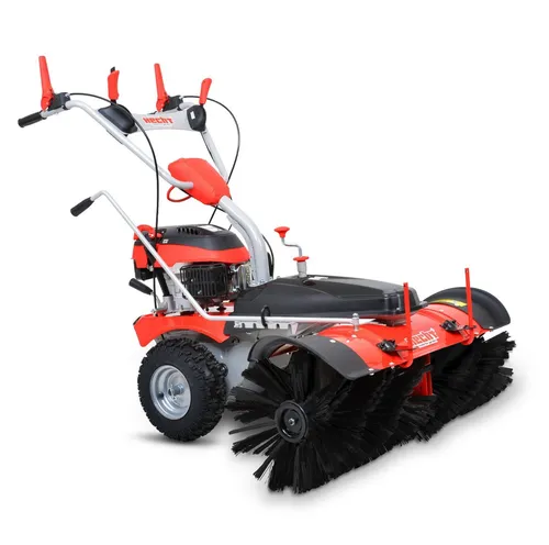 Kehrmaschine Benzin 100cm Arbeitsbreite 6,5PS Elektrostart Kehrbesen Motorbesen