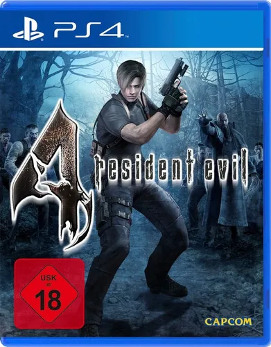 Resident Evil 4 für PlayStation 4 - Erlebe Resident Evil 4 auf der PlayStation®4 in atemberaubendem 1080p HD. Mit innovativer 3rd-Person-Perspektive und fesselnder Story ist dieses Spiel ein Meilenstein im Action-Genre, der für spannende Unterhaltung sorgt.