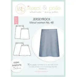 Lillesol Women Papierschnittmuster No. 48 Jerseyrock von lillesol & pelle