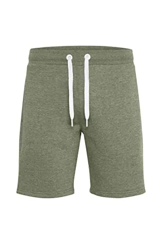 !Solid SDOliver Herren Sweatshorts Kurze Hose Jogginghose mit Kordelzug Regular Fit, Größe:XL, Farbe:Climbing Ivy Melange (1903071)